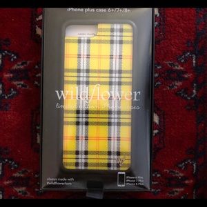 I phone 6/7/8 plus wildflower phone case